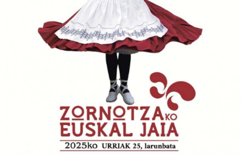 Programa Euskal Jaia en Zornotza (Amorebieta) 2025 Euskal Jaia Zornotza 2025