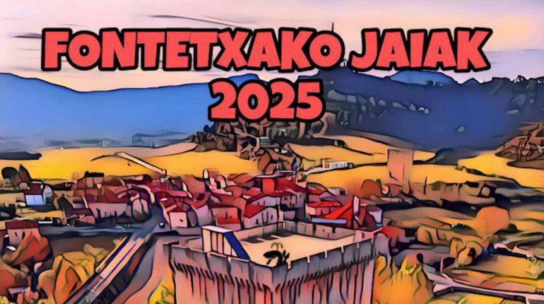Programación Fiestas de Fontecha en Álava 2025