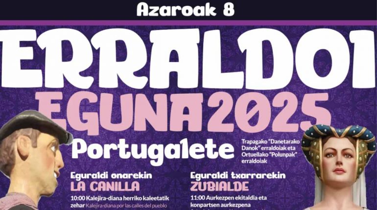 Programa Erraldoi Eguna en Portugalete 2025