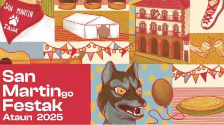Programación Fiestas de San Martín en Ataún 2025