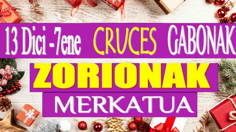 Programa Mercado Navideño de Cruces (Barakaldo) 2025