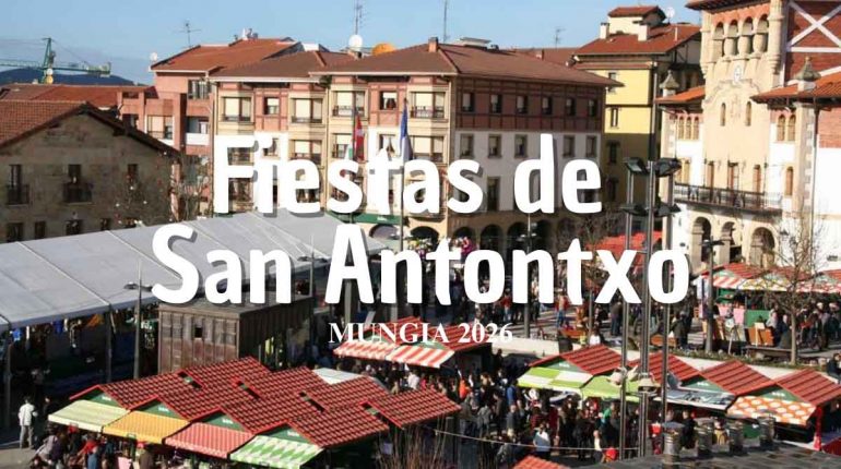 Programa Fiestas de San Antontxu en Mungia 2026