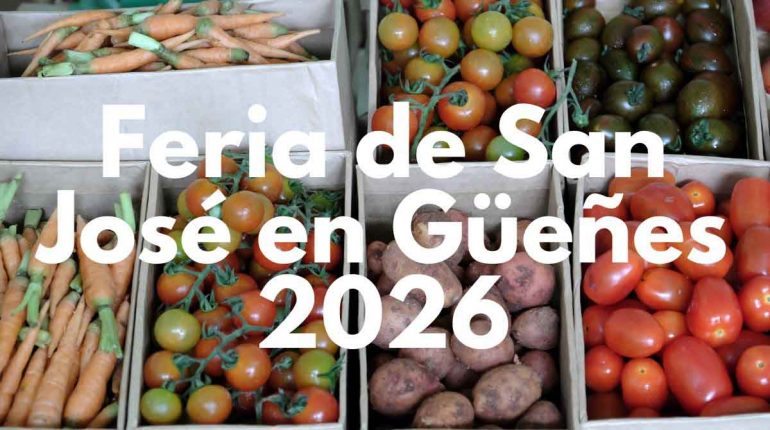 Programa Feria de San José en Güeñes 2026
