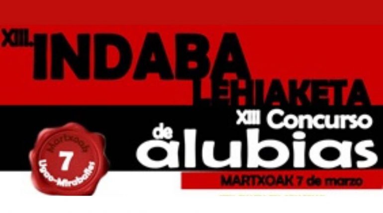 Programa XIII Concurso de Alubias en Ugao-Miraballes 2026 XIII Concurso de Alubias en Ugao-Miraballes 2026