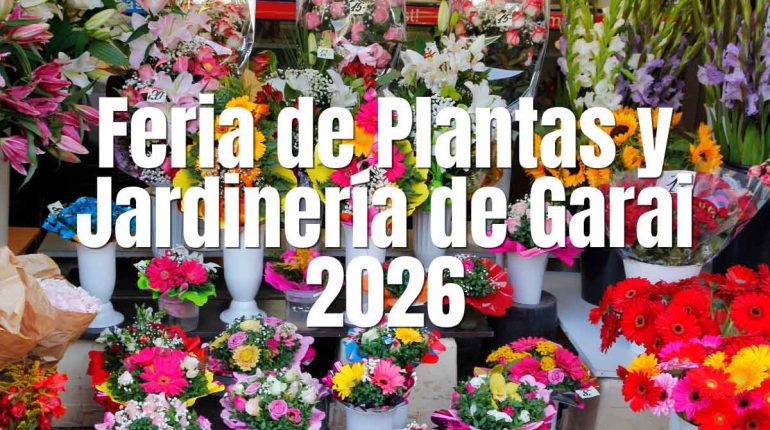 Feria de Plantas y Jardinería de Garai 2026