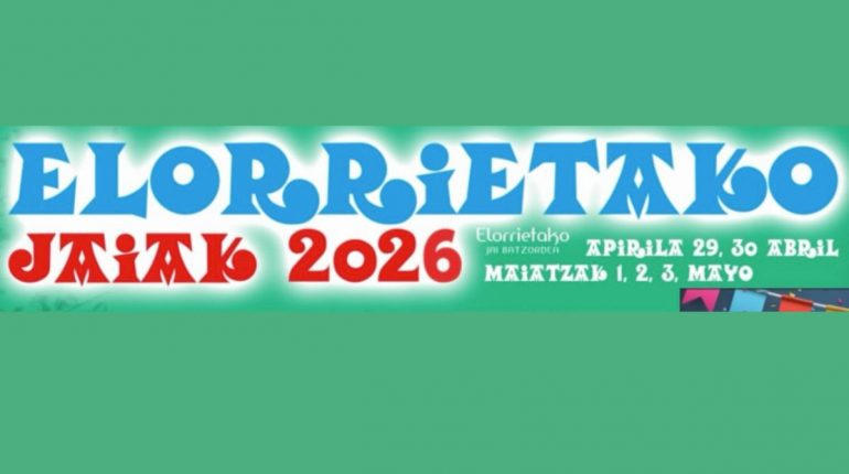 Programa Fiestas de Elorrieta en Bilbao 2026