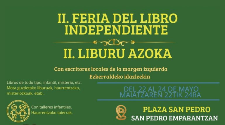 Programa II. Feria del Libro Independiente en Sestao 2026