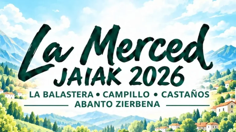 Programa Fiestas de La Merced en Abanto-Zierbena 2026