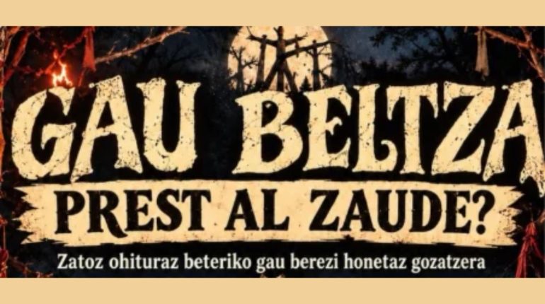 Gau Beltza llega a Rekalde con espectáculos y talleres.